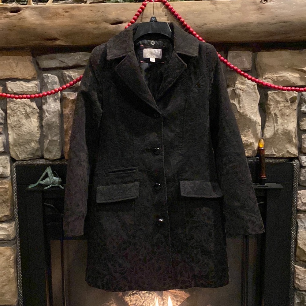 Xhilaration Formal Tapestry Style Coat